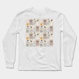 Bear and bees Long Sleeve T-Shirt